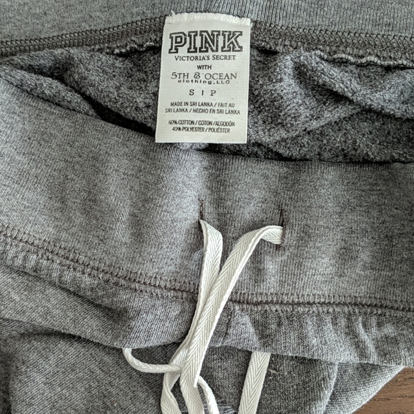 Pink university of texas sweat pants capris - Picture 2 of 2